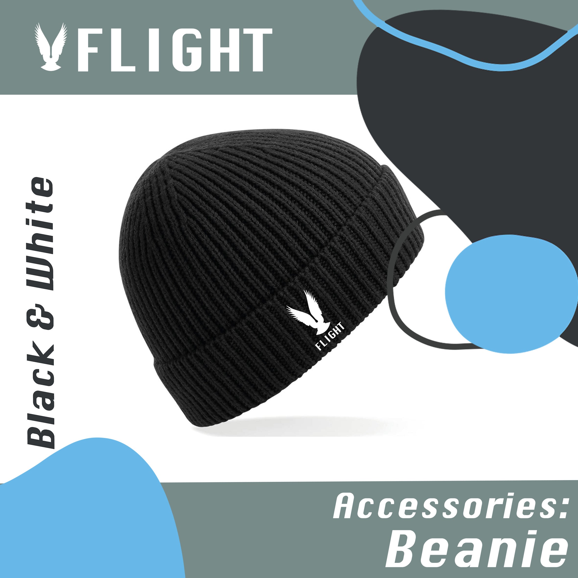 Flight Knit Ribbed Beanie