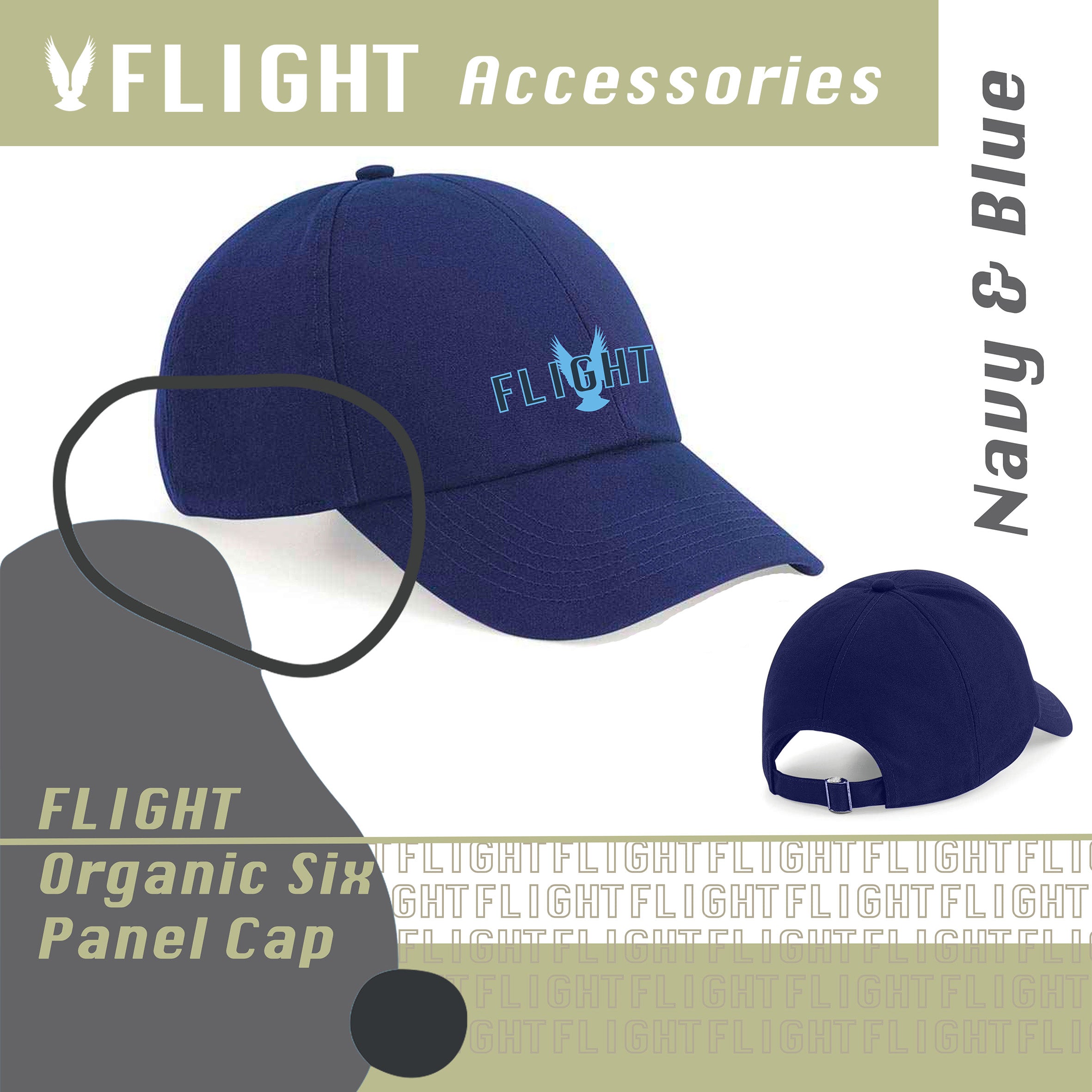 Flight Organic 6 Panel Cap