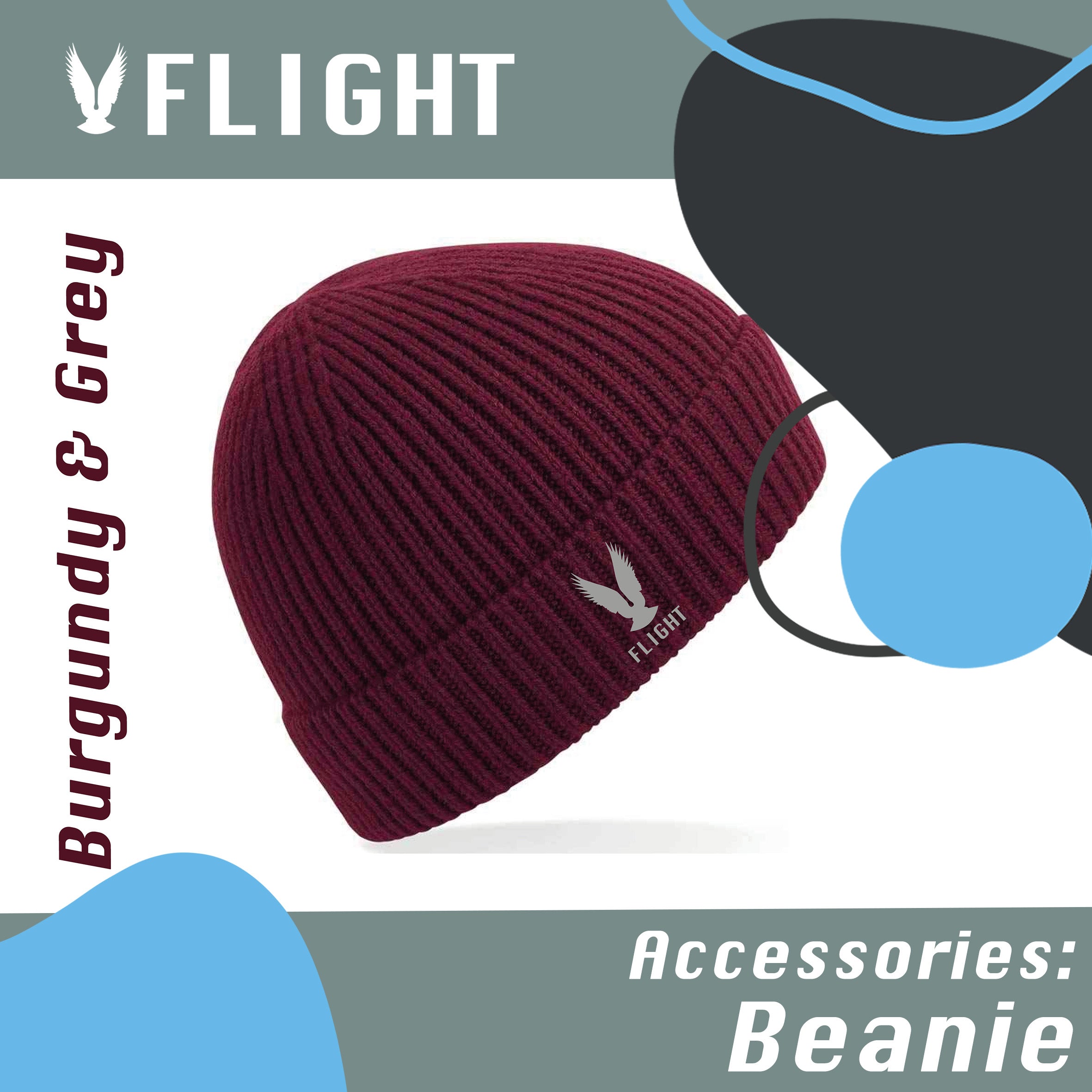 Flight Knit Ribbed Beanie