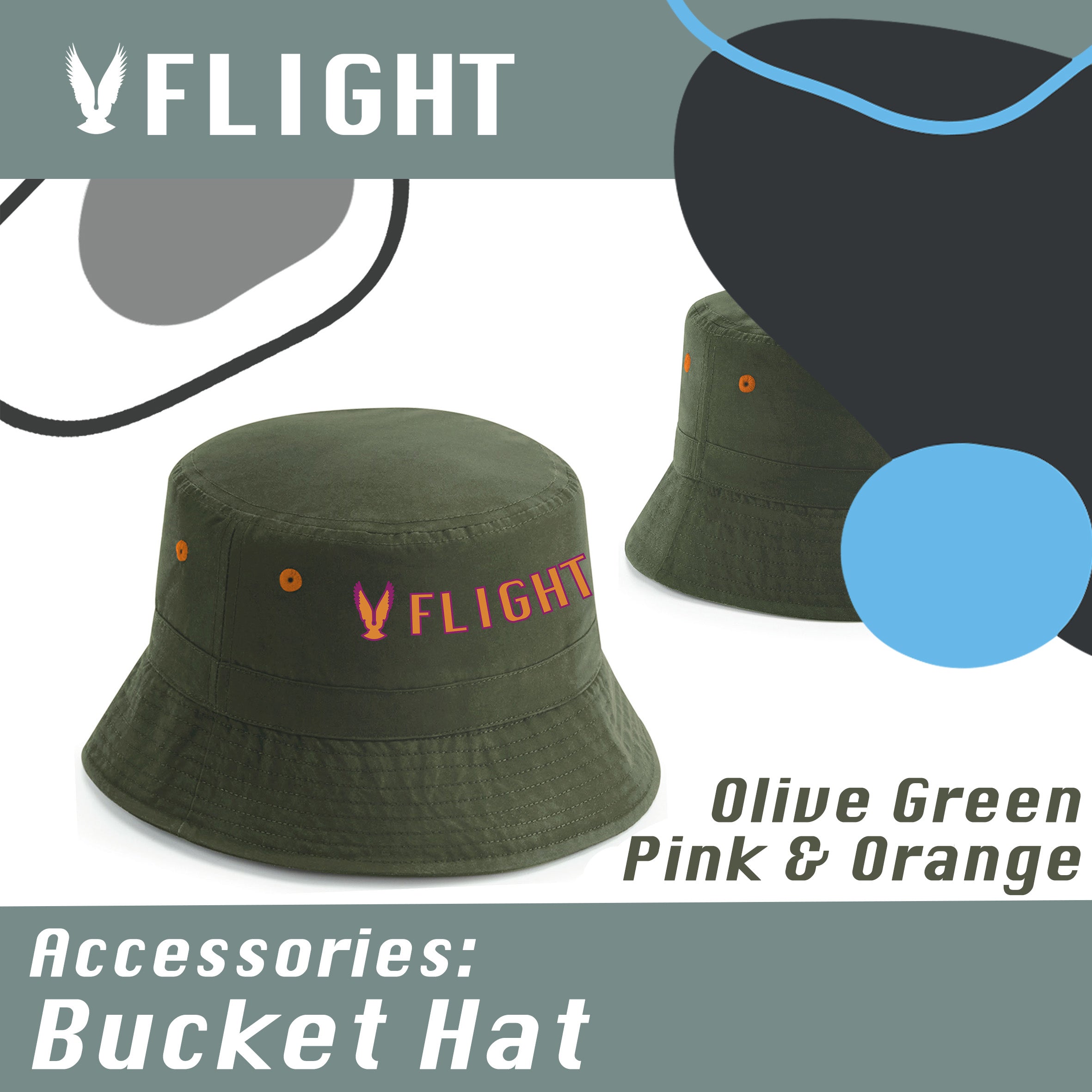 Flight Bucket Hat
