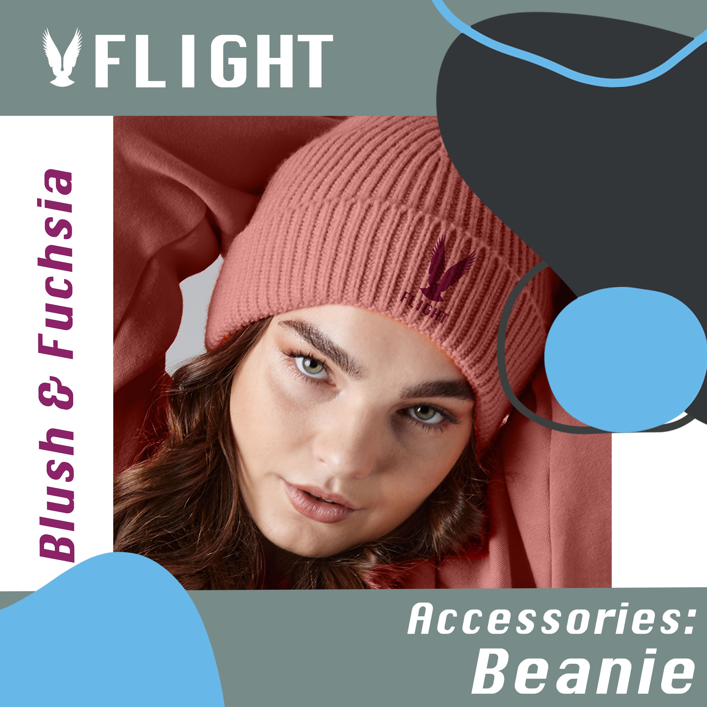 Flight Knit Ribbed Beanie