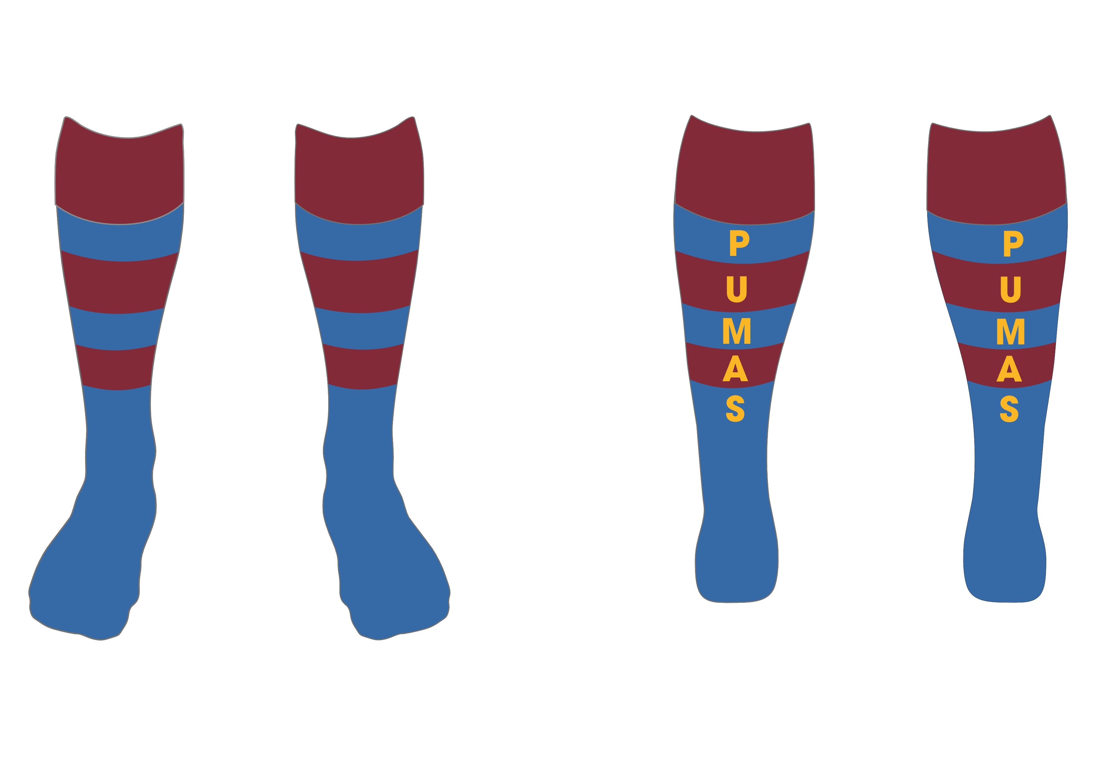 Priory Pumas Match Socks