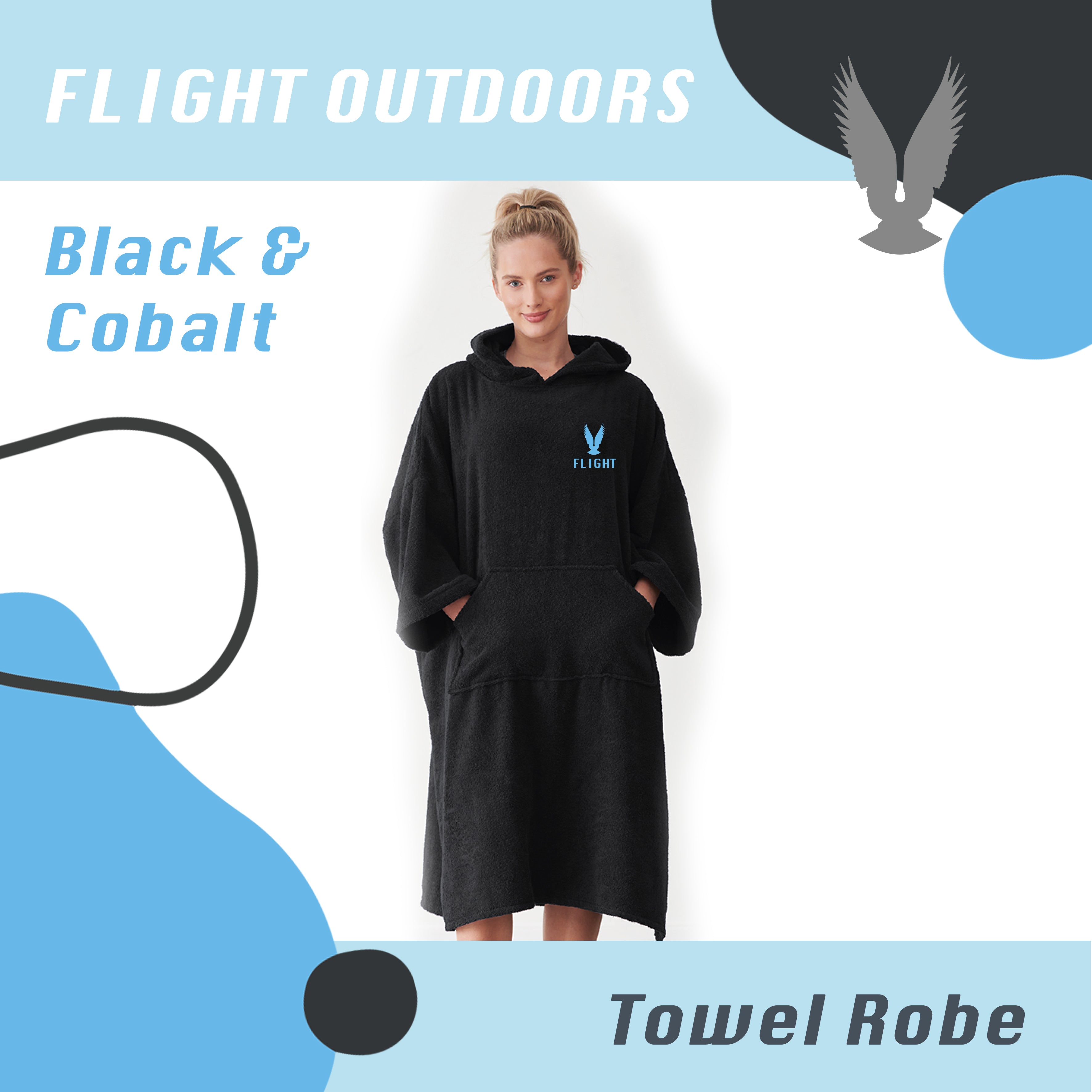 Flight Towelling Poncho