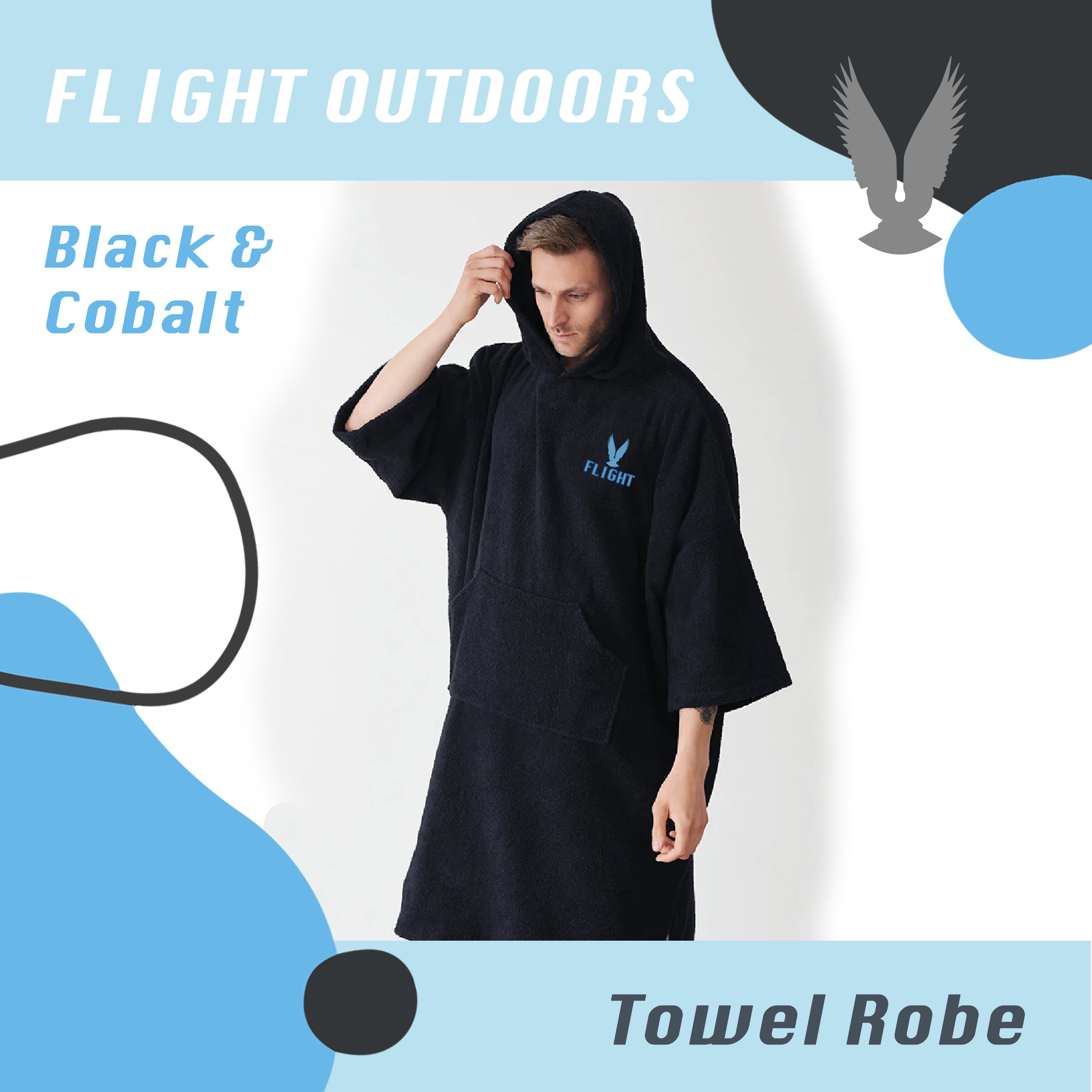 Flight Towelling Poncho