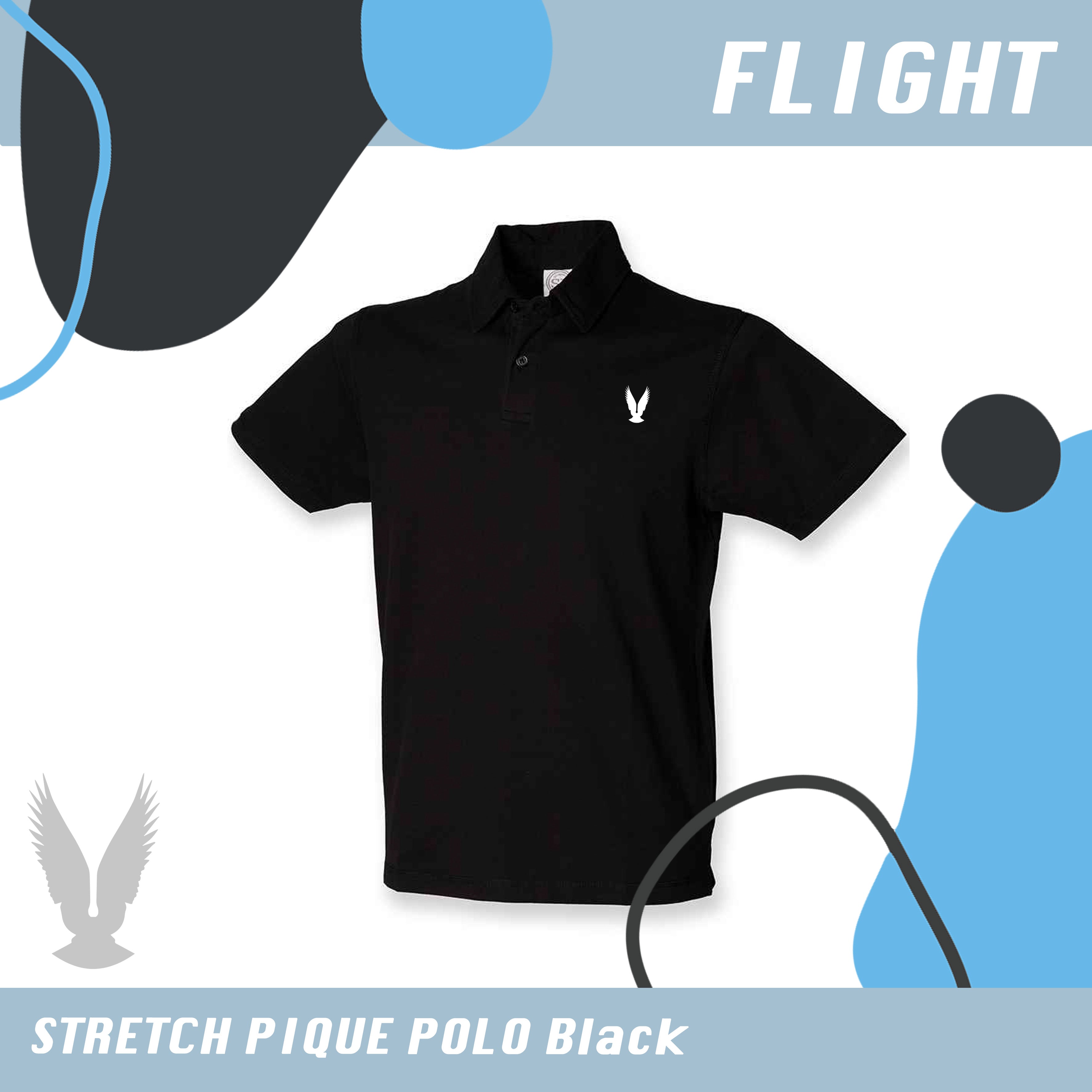 Flight Stretch Pique Polo