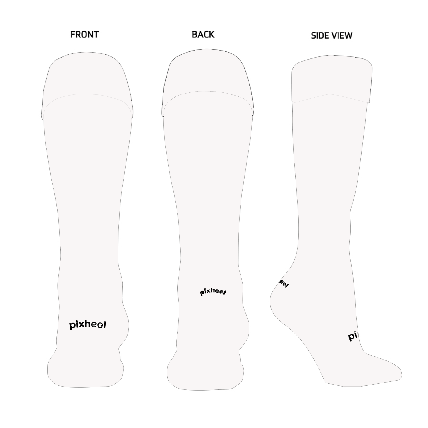 Pixheel White Socks