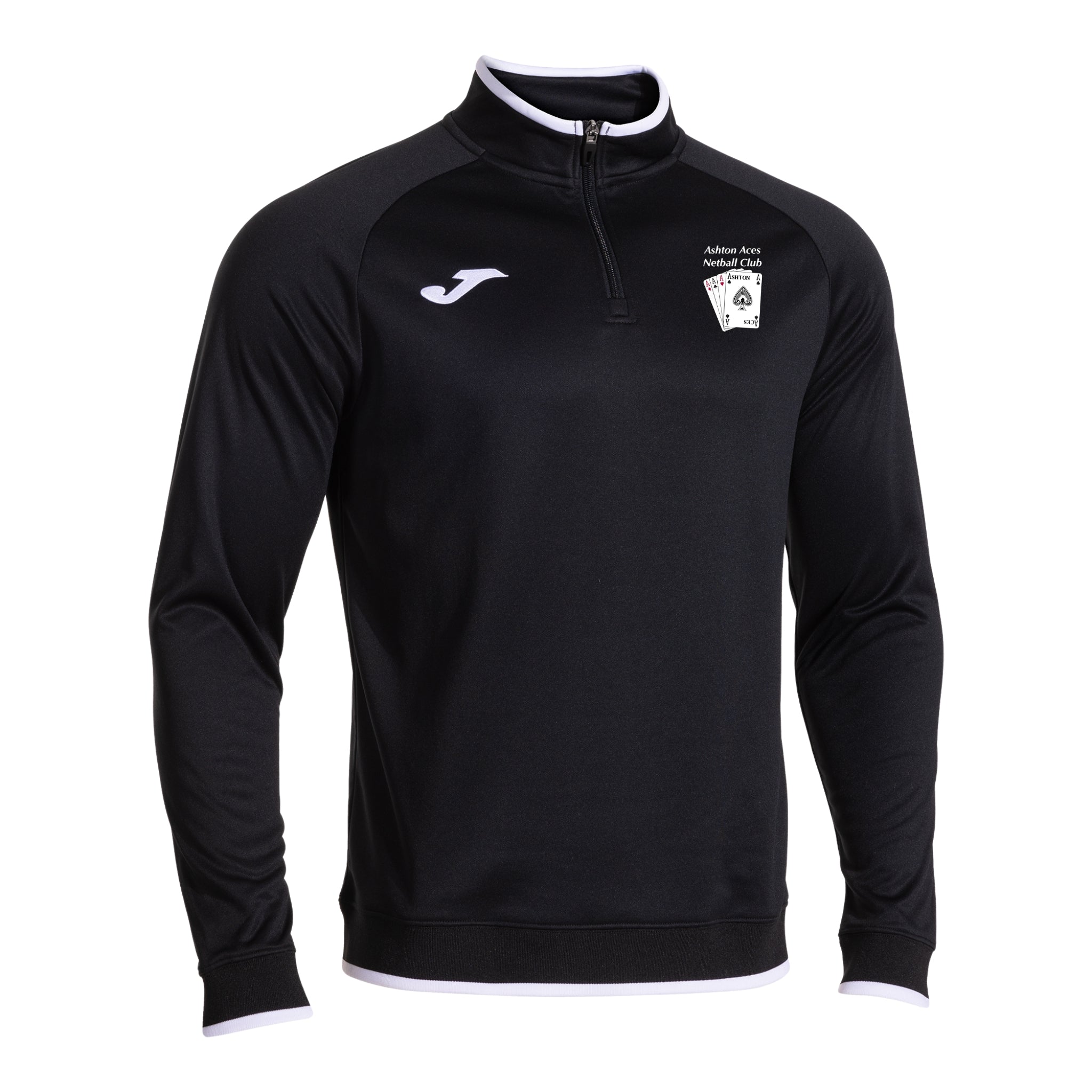 Ashton Aces Netball 1/4 Zip Midlayer