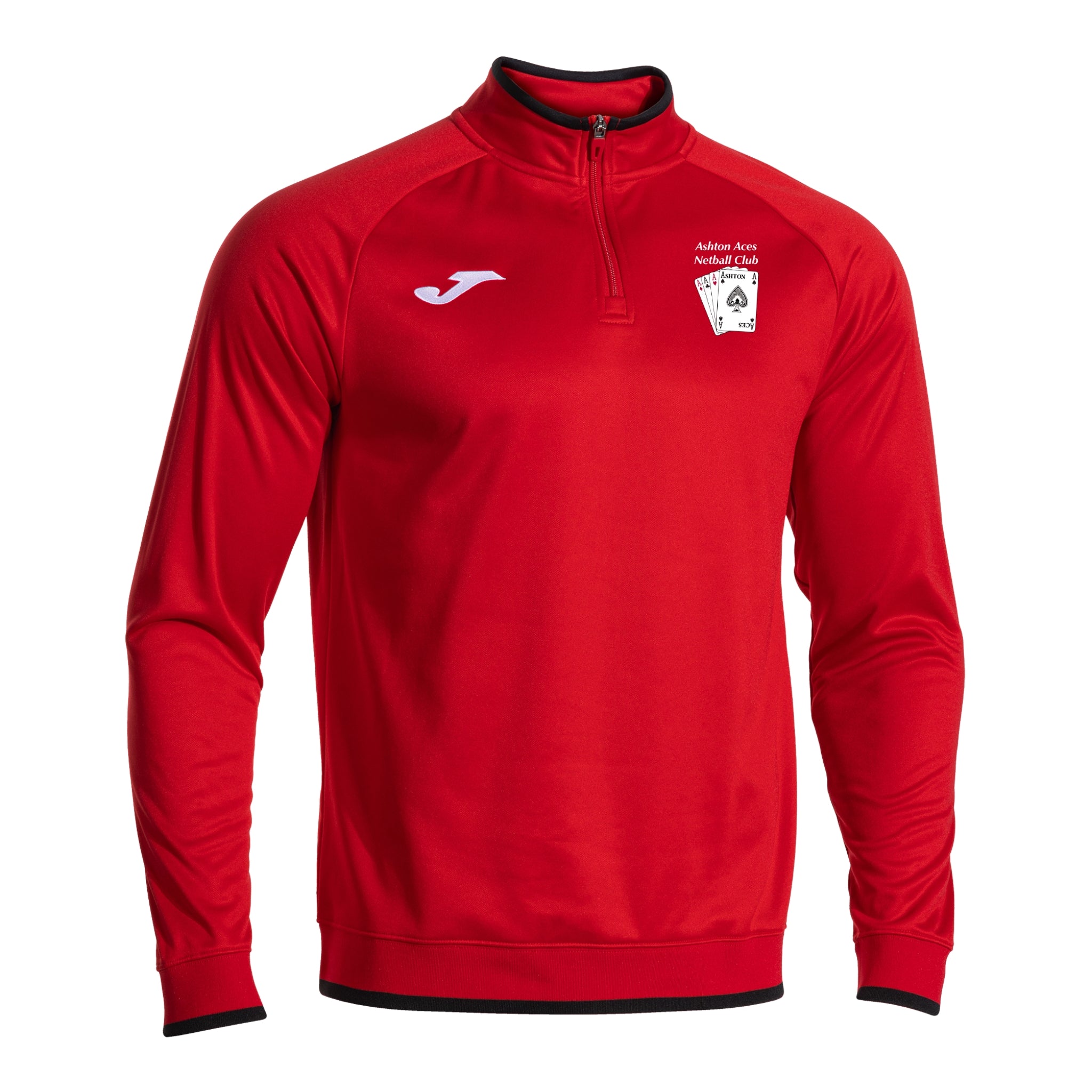 Ashton Aces Netball 1/4 Zip Midlayer