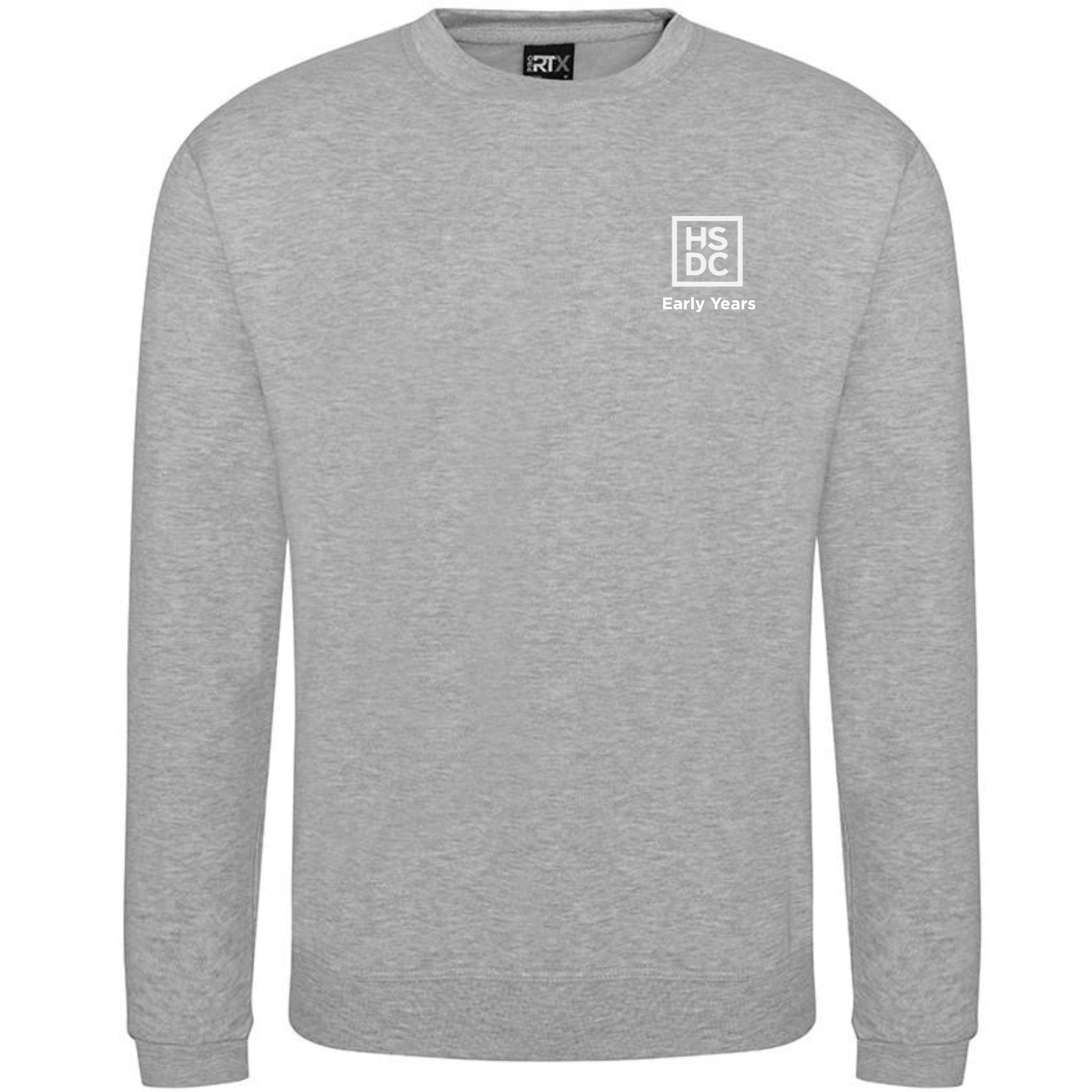HSDC Early Years Unisex Sweatshirt - Heather Grey