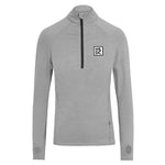 HSDC Staff Mens 1/4 Zip Midlayer Silver/Grey