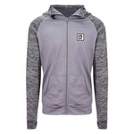 HSDC Staff Mens Zip Contrast Midlayer with Hood