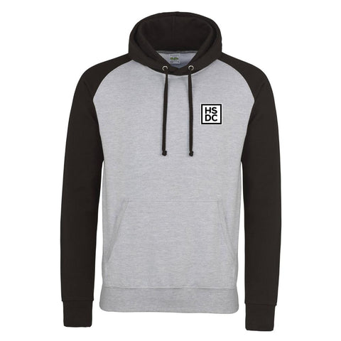 HSDC Staff Baseball Hoodie Grey/Black