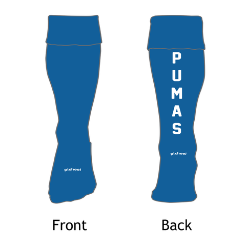 Priory Pumas Pixheel Training Socks