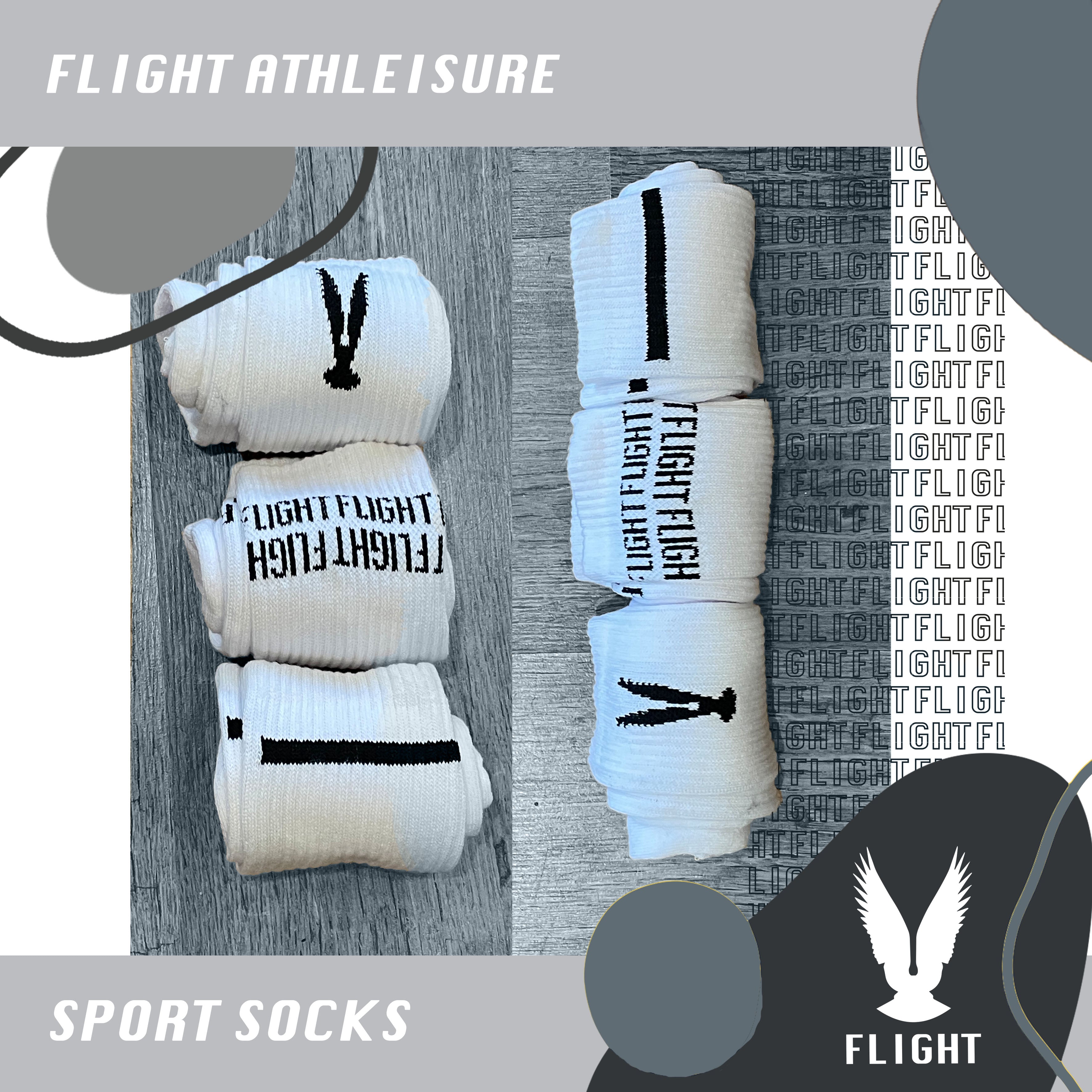 Flight Socks (Pack of 3)