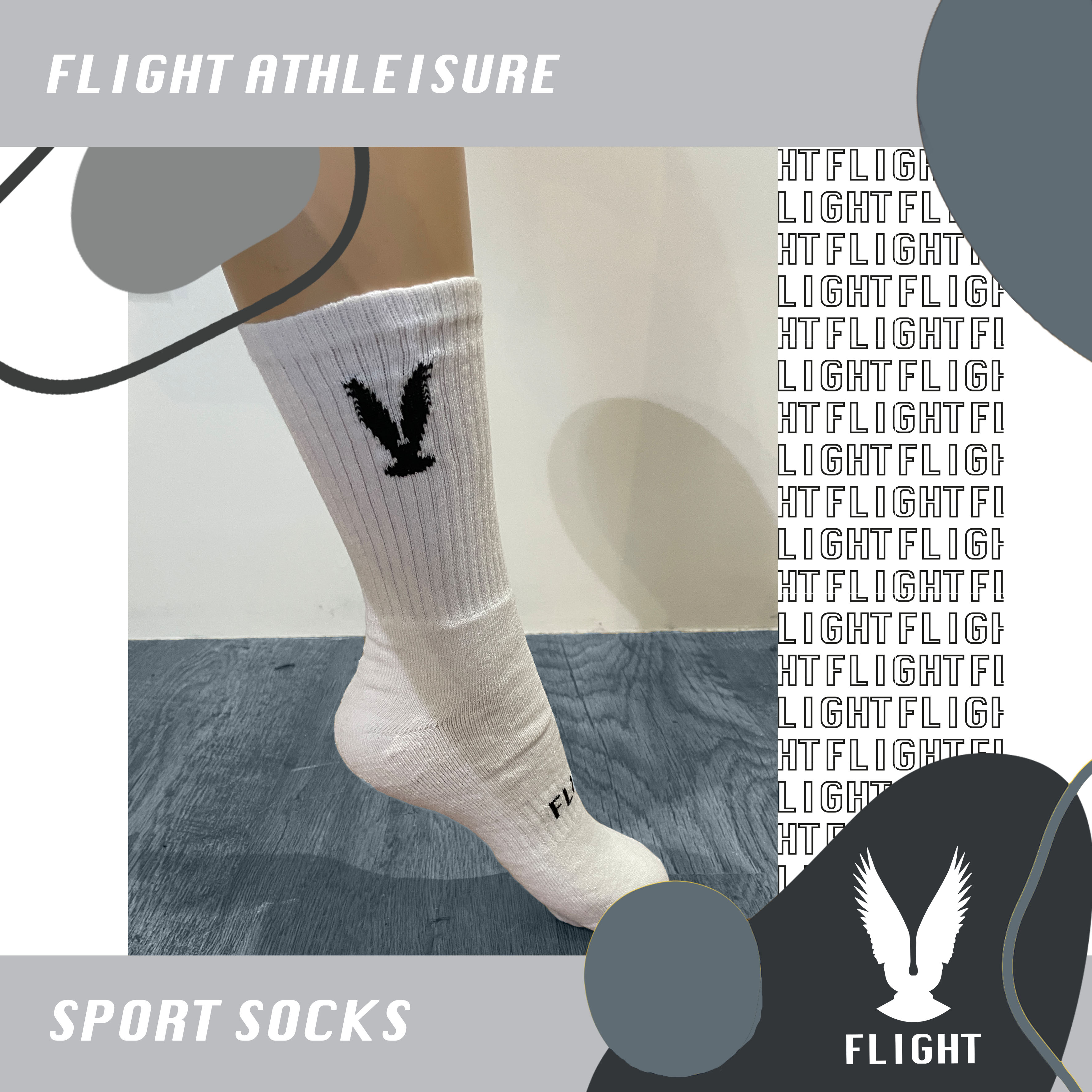 Flight Socks (Pack of 3)