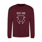 Maroon Christmas Novelty Jumper